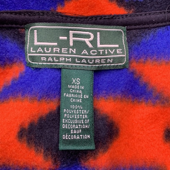 Lauren-‎ Ralph Lauren Active Aztec Fleece Vest - Picture 3 of 4